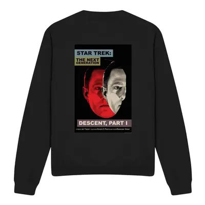 (XL, Black) Star Trek Unisex Adult The Next Generation Season Episode Sweatshirt