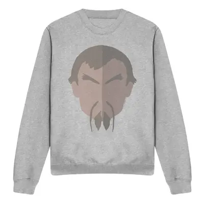 (L, Sport Heather) Star Trek Unisex Adult The OG Klingon Sweatshirt