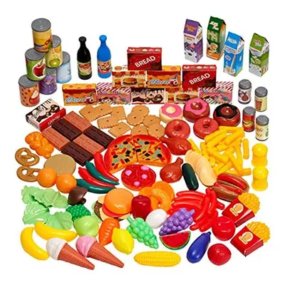 THE TWIDDLERS - Pieces Pretend Play Food Kitchen Accessories, Christmas Stocking Filler, Kids To