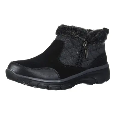 Skechers Women's Easy Going-Quarter Zip Quilted-Wool Bootie Ankle Boot