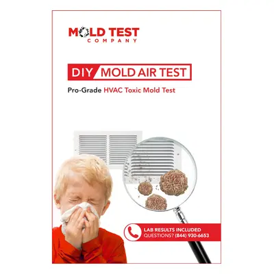 HVAC Mold Test Kit Professional Grade Kit Tests up to Locations for Air Mold and Toxins Easy DIY