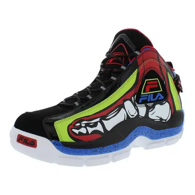 Fila Grant Hill Racing Mens Shoes Size Color: Blue/White/Red/Gree