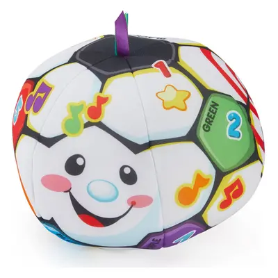 Fisher-Price Baby to Toddler Toy Laugh & Learn Singin Soccer Ball Musical Plush with Educational