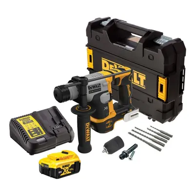 Dewalt DCH172P1 18v Ultra Compact SDS Brushless Hammer Drill +Tstak +Chuck +Bits