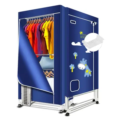 (FrontStyle-Deer) Heated Clothes Drying Rack, 16kg Capacity - 1.7m Electric Clothes Dryer (Negat