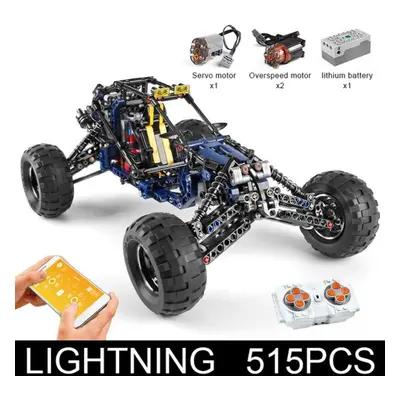 (18018 with motor) Mould King Technical Rc Car Toys For Boys Building Blocks Remote Control Off-