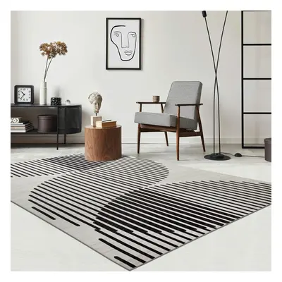 (200 x cm (6 ft in x ft 5in)_Indoor Outdoor Rug, Jett) Extra Large Rugs Printed Carpets Runner R