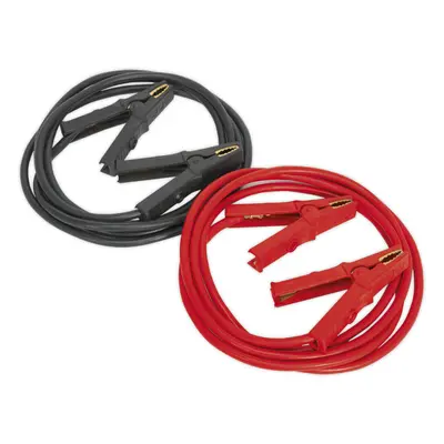 600A Heavy Duty Booster Cables - 40mm x 5m - Copper Coated Aluminium - Sheathed