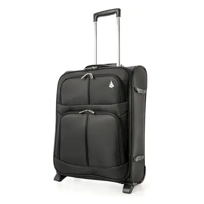 Aerolite Expandable Cabin Luggage Suitcase 55x40x20 to 55x40x23cm Wheel Carry On Hand Luggage, f