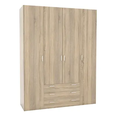 Wardrobe - Doors Drawers in Oak