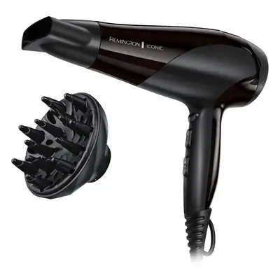 Remington Hair Dryer Ionic (Powerful, Fast Professional Styling, Diffuser, Concentrator, Ionic C