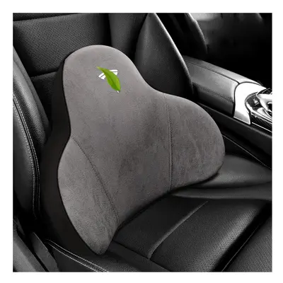 (Grey Backrest) For Tesla Model Y X Car Seat Headrest Cushion Neck Pillow Backrest