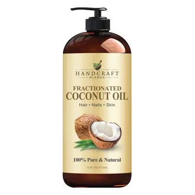 Fractionated Coconut Oil - ml - 100% Pure and Natural - Premium Grade Carrier Oil - Hair and Bod