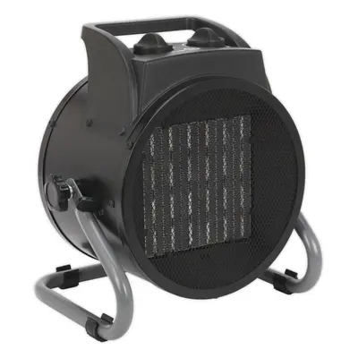 3000W Industrial PTC Fan Heater - Heat Settings - Fan Only Mode - Btu/hr