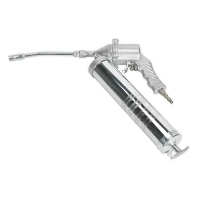 Air Operated Pistol Type Grease Gun - Continuous Flow - Rigid Delivery Tube