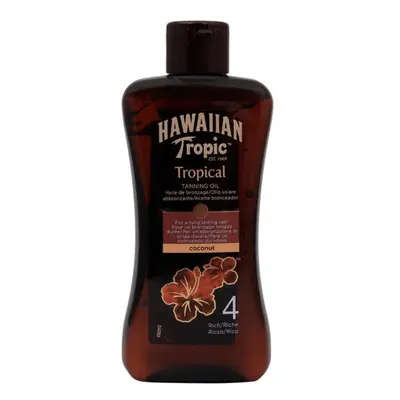 Hawaiian Tropic Tropical Protective Tanning Oil Spf4 200ml