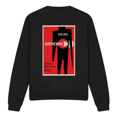 (L, Black) Star Trek Unisex Adult The Next Generation Season Episode Sweatshirt