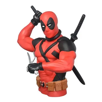 Marvel New Deadpool Bust Bank Action Figure