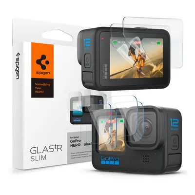 Spigen Tempered Glass Screen Protector designed for GoPro Hero / GoPro Hero / GoPro Hero / GoPro