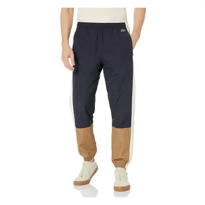 Lacoste Men's Regular Fit Color Blocked Sweatpants Abysm/Cookie-Lapla