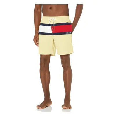 Tommy Hilfiger Men's Big & Tall Logo Swim Trunks with Quick Dry Su