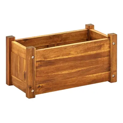 vidaXL Raised Bed Raised Garden Flower Bed Raised Garden Box Planter Box for Outdoor Patio Backy