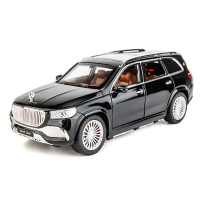 (Black) 1:24 Maybach GLS GLS600 Alloy Luxy Car Model Simulation Diecasts Metal Toy Vehicles Car 