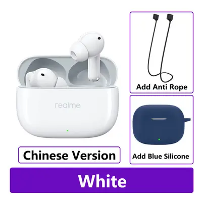 (CN White n Blue) New Realme Buds T300 True Wireless Earphone 30dB Active Noise Cancelling