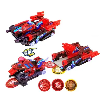 (With box, 41) Explosion Wild Speed Fly Deformation Car Screechers Beast Attack Action