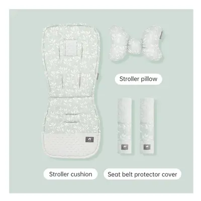 (suit Grass) Stroller Cushion Universal Baby Pram Seat Pad Winter Soft Comfortable Cotton Kids P