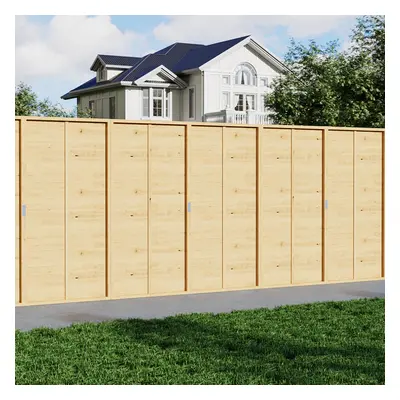 (180cm W x 180cm D ) Wooden Fence Panel