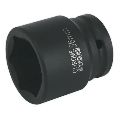 36mm Forged Impact Socket - 3/4 Inch Sq Drive - Chromoly Impact Wrench Socket