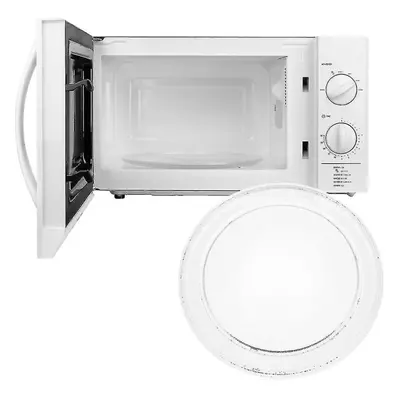 Universal Microwave Turntable Glass Plate With Holder, 245mm/24.5cm/9.65in