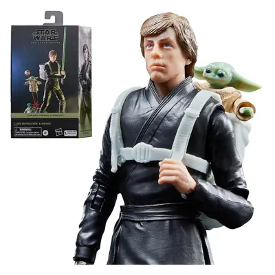 Star Wars The Black Series Luke Skywalker & Grogu 6-Inch Action Figures