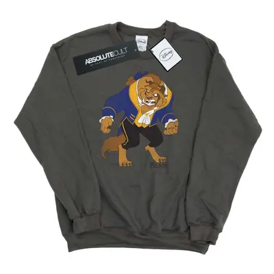 (XL, Charcoal) Disney Mens Classic Beast Sweatshirt