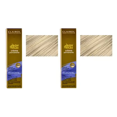 (12A - Pack of 2) Clairol Soy 4plex High Lift Cool Blonde 12A