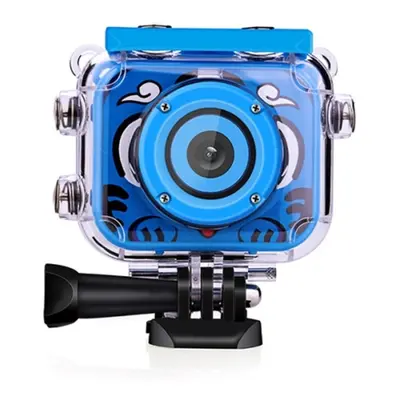 1.77 inch Screen 30m Waterproof HD Digital Camera for Children (Blue)