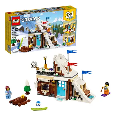 LEGO Creator 3in1 Modular Winter Vacation Building Kit (374 Piec