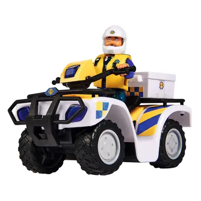 Simba Fireman Sam Police Quad with Malcolm Figure with Acce