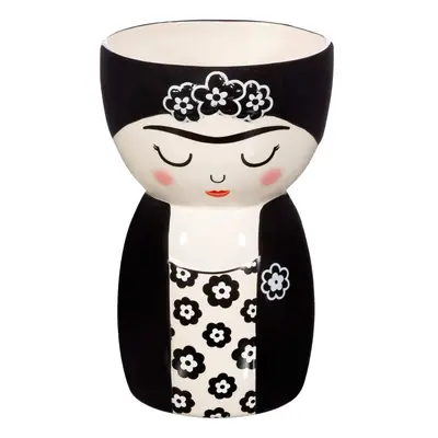 Sass & Belle Frida Monochrome Body Shaped Vase