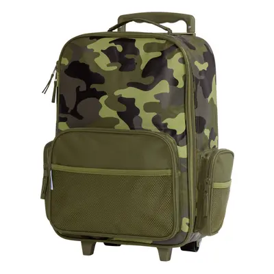 Stephen Joseph Kids Classic Rolling Luggage Camo One Size