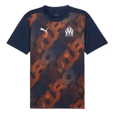 (3XL) Marseille Pre-Match Shirt (Club Navy)