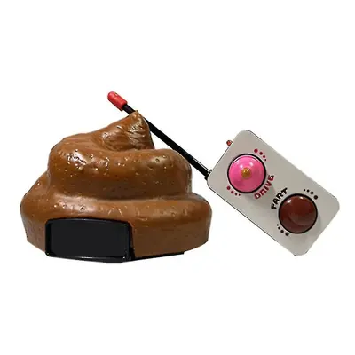 Remote Control Poop Car Toy With Spinning And Farting Action 49mhz