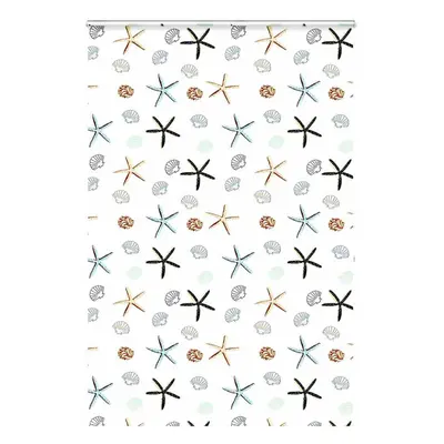 (shellfish, x cm) vidaXL Shower Roller Blind with Cassette 140x240 cm Fabric Width cm