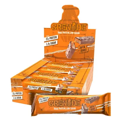 Grenade High Protein and Low Carb Bar, x g - Jaffa Quake