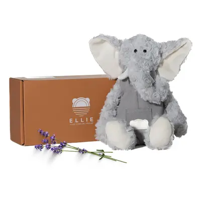 Ellie Lavender Microwavable Aromatherapy Stuffed Animal - Gently Weighted Stuffed Animals - Lave