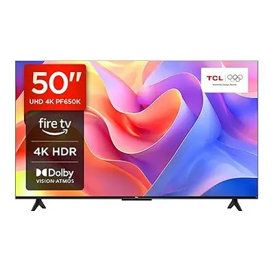 TCL 50PF650K 50-inch 4K Ultra HD, HDR TV, Smart LED Fire TV (Dolby Vision, Dolby Atmos, DTS, HDR