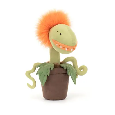 Jellycat Carniflore Tammie Stuffed Toy 10.5 inches | Plant Plush | Fun D?cor and Gift