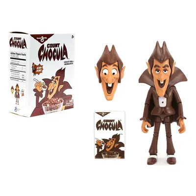 Count Chocula 6.5 Moveable Figurine with Alternate Head and Cereal Box General Mills 1/12 Scale 