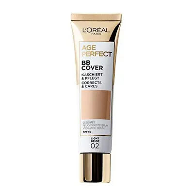 LOral Paris Age Perfect BB Cream Light Beige lightweight Infused with hydrating serum Vitamin B3